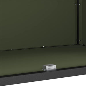 Ντουλάπα Αποθήκευσης Κουζίνας HATTEM Λαδί 90 x 50 x 92 εκ - Pakobazaar