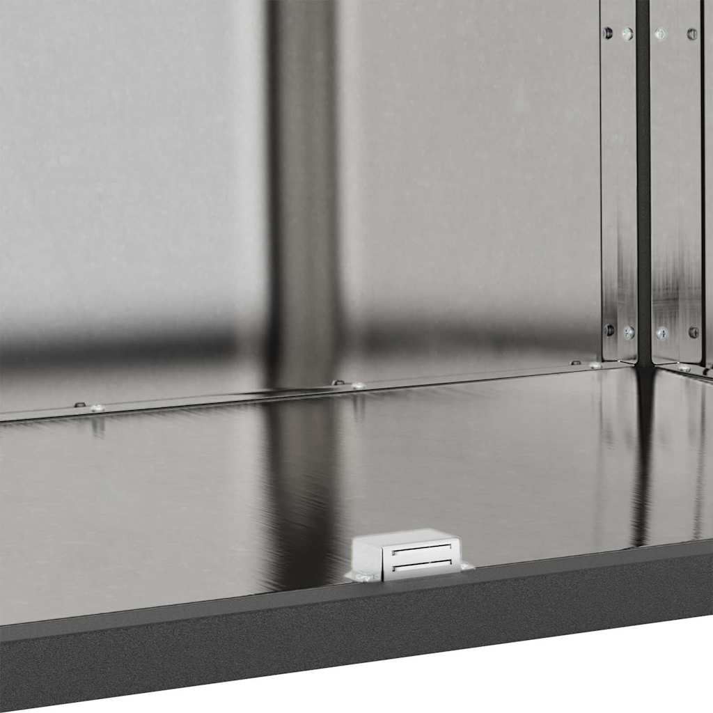 Αποθηκευτικός Χώρος Κουζίνας Ασημί 90 x 50 x 92 εκ Ατσάλι