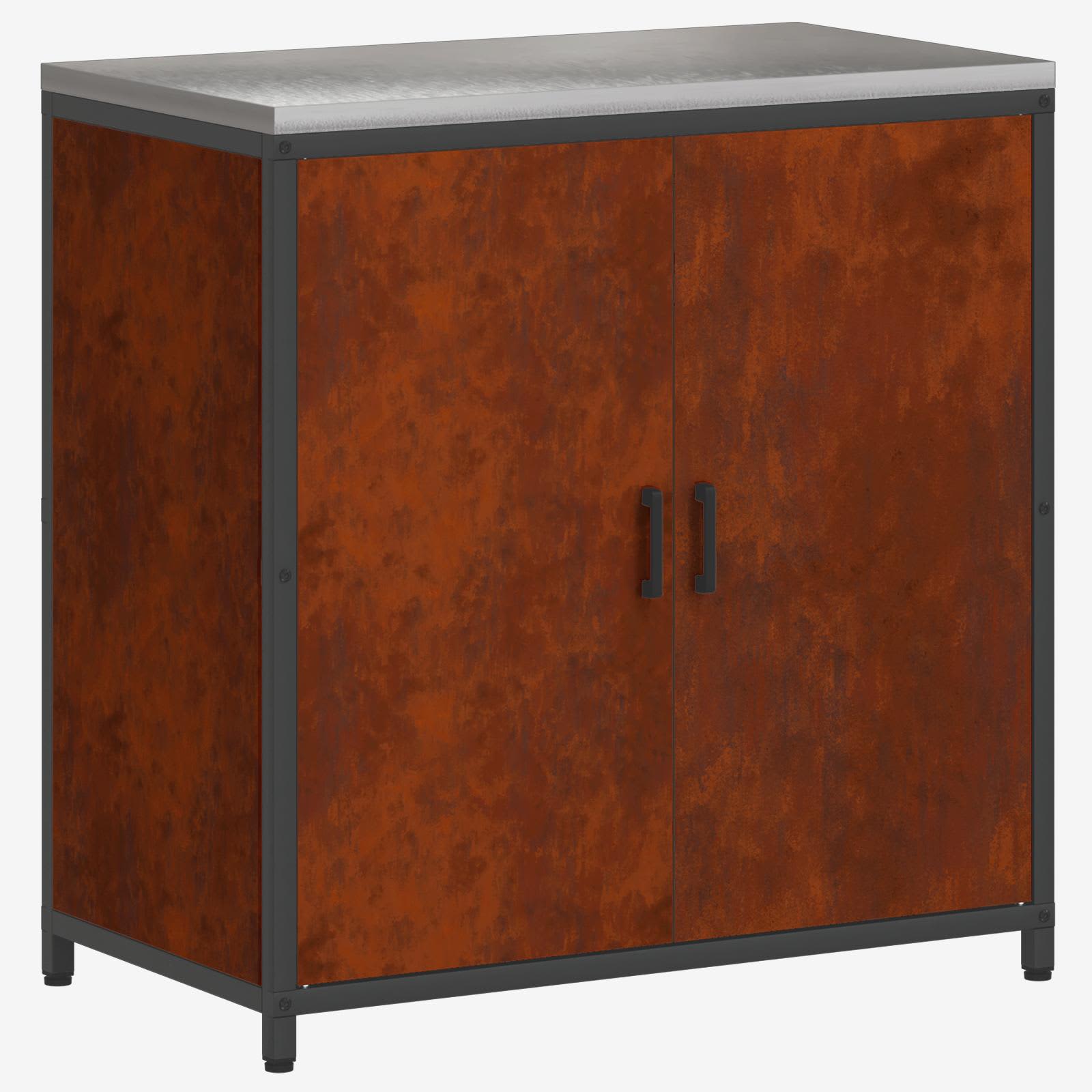 Αποθηκευτικός Χώρος Κουζίνας HATTEM Σκ rusty 90 x 50 x 92 εκ