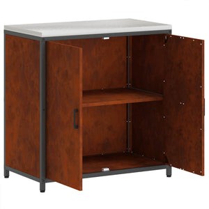Ντουλάπα Αποθήκευσης Κουζίνας HATTEM Σκ rusty 90 x 50 x 92 εκ