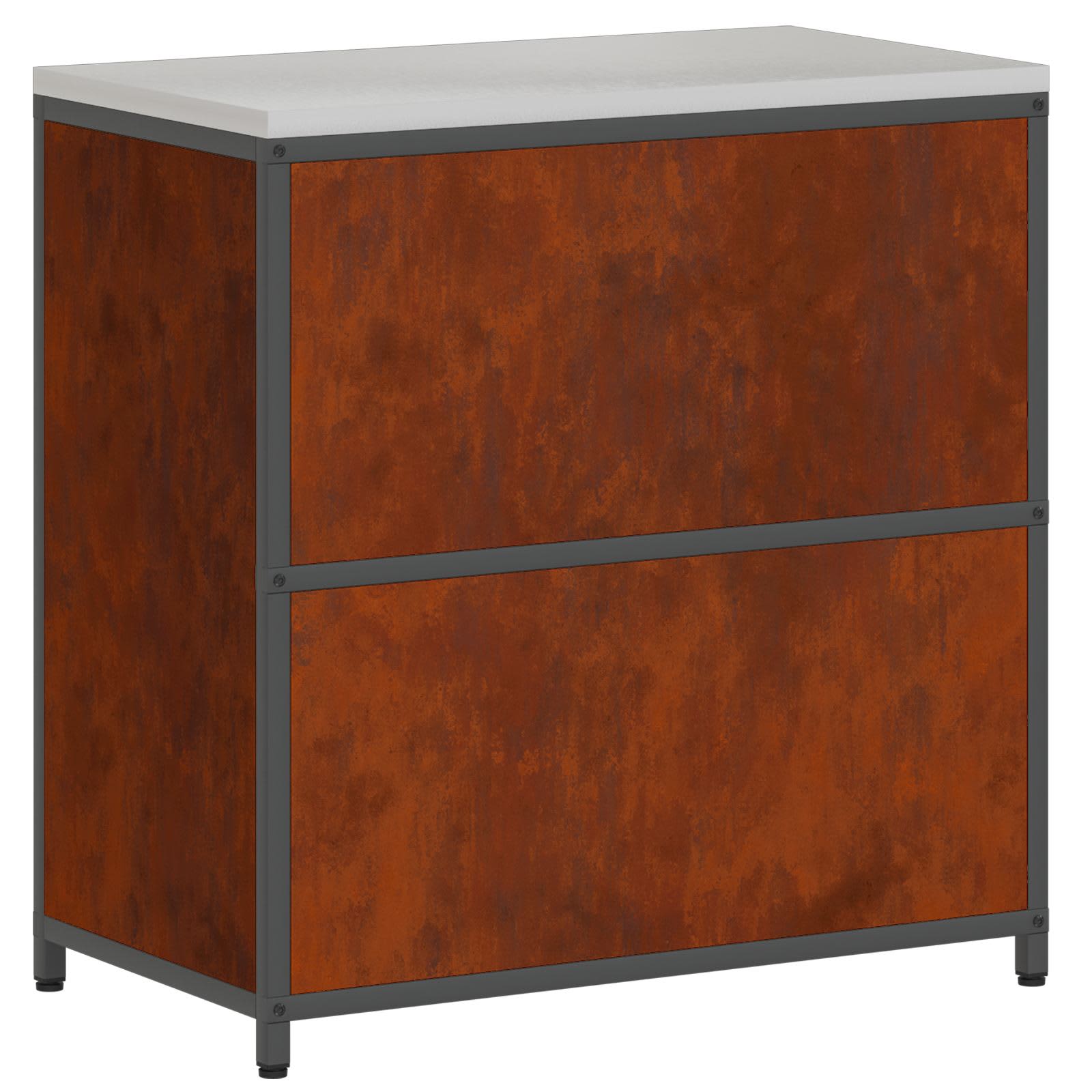 Αποθηκευτικός Χώρος Κουζίνας HATTEM Σκ rusty 90 x 50 x 92 εκ