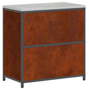 Ντουλάπα Αποθήκευσης Κουζίνας HATTEM Σκ rusty 90 x 50 x 92 εκ