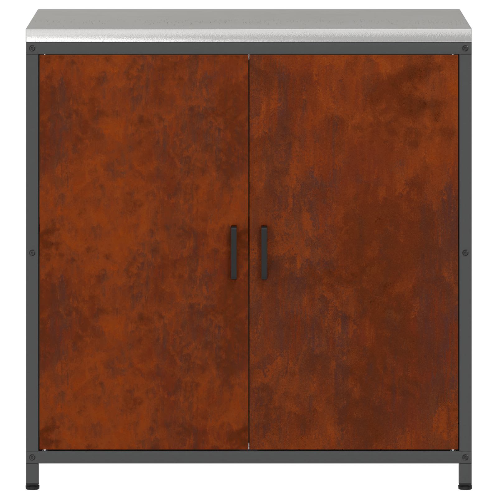 Αποθηκευτικός Χώρος Κουζίνας HATTEM Σκ rusty 90 x 50 x 92 εκ