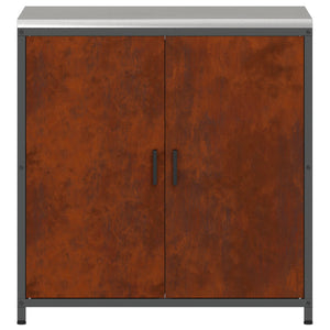 Ντουλάπα Αποθήκευσης Κουζίνας HATTEM Σκ rusty 90 x 50 x 92 εκ