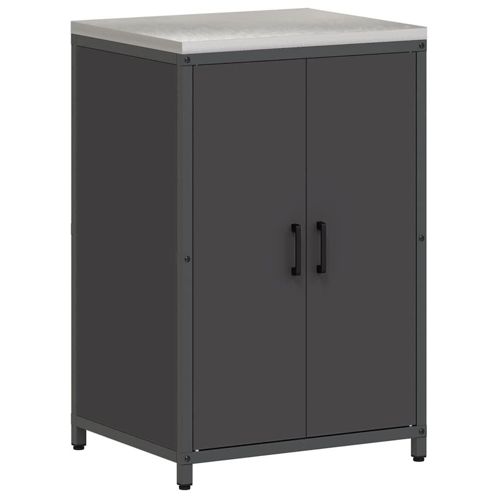 Αποθηκευτικός Χώρος Κουζίνας HATTEM Μαύρο 60 x 50 x 92 εκ