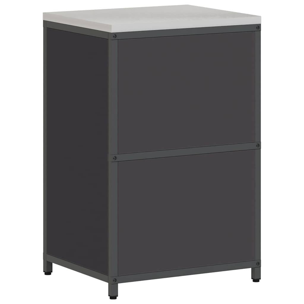 Αποθηκευτικός Χώρος Κουζίνας HATTEM Μαύρο 60 x 50 x 92 εκ