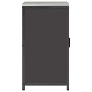 Ντουλάπα Αποθήκευσης Κουζίνας HATTEM Μαύρο 60 x 50 x 92 εκ - Pakobazaar
