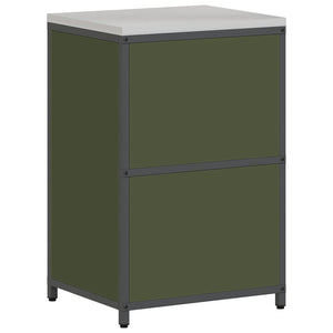 Ντουλάπα Αποθήκευσης Κουζίνας HATTEM Λαδί 60 x 50 x 92 εκ