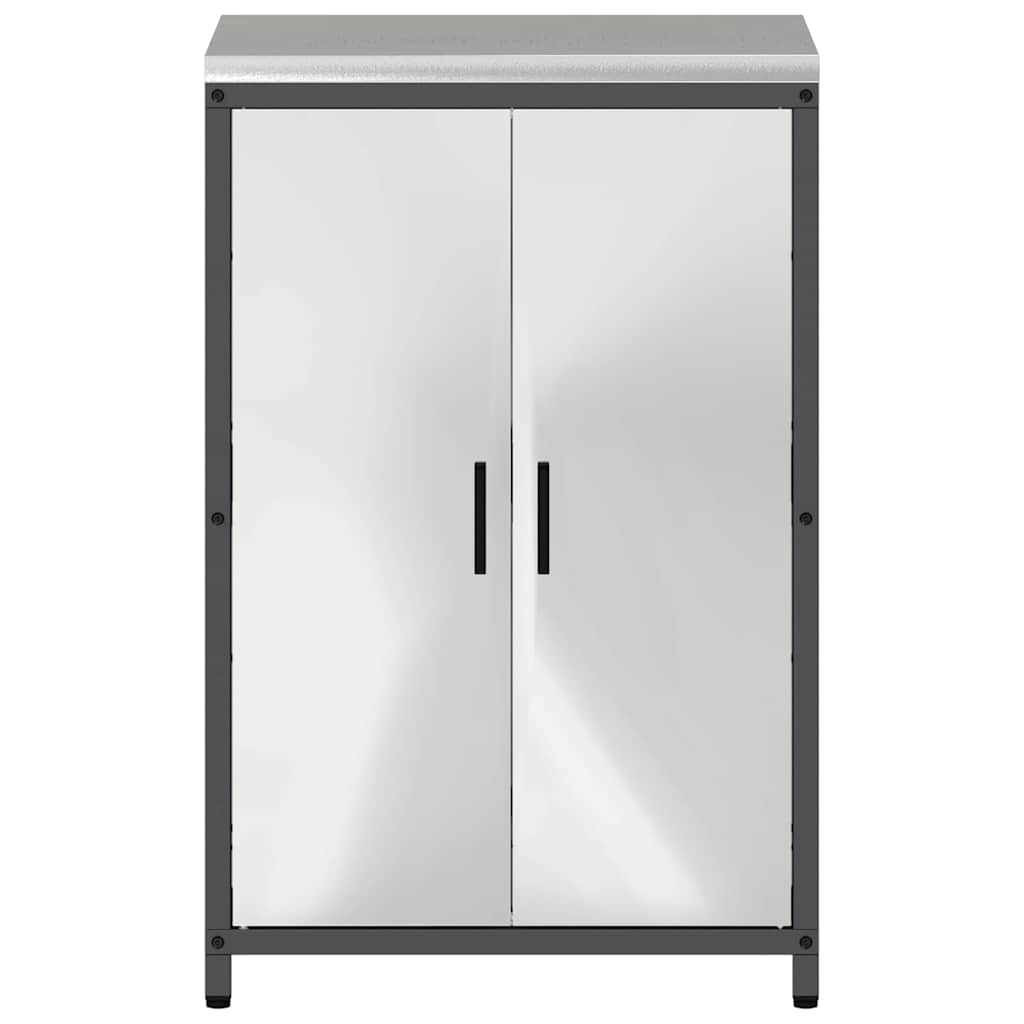 Αποθηκευτικός Χώρος Κουζίνας HATTEM Ασημί 60 x 50 x 92 εκ