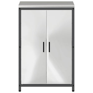 Ντουλάπα Αποθήκευσης Κουζίνας HATTEM Ασημί 60 x 50 x 92 εκ
