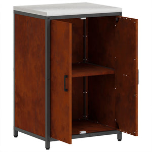 Ντουλάπα Αποθήκευσης Κουζίνας HATTEM Σκ rusty 60 x 50 x 92 εκ