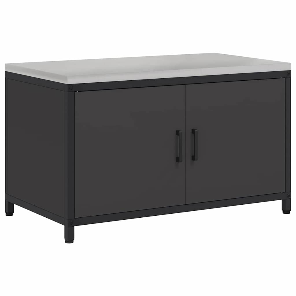 Αποθηκευτικός Χώρος Κουζίνας HATTEM Μαύρο 90 x 50 x 53 εκ