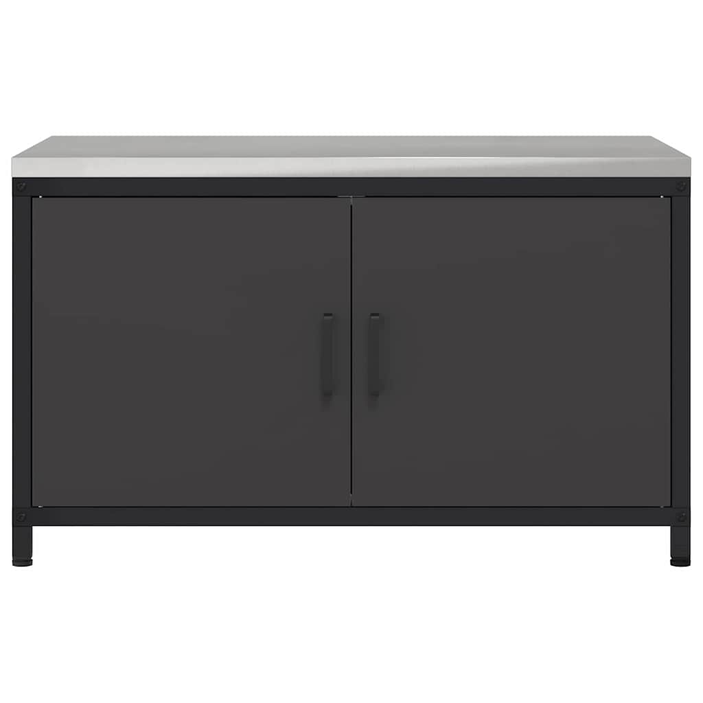 Αποθηκευτικός Χώρος Κουζίνας HATTEM Μαύρο 90 x 50 x 53 εκ