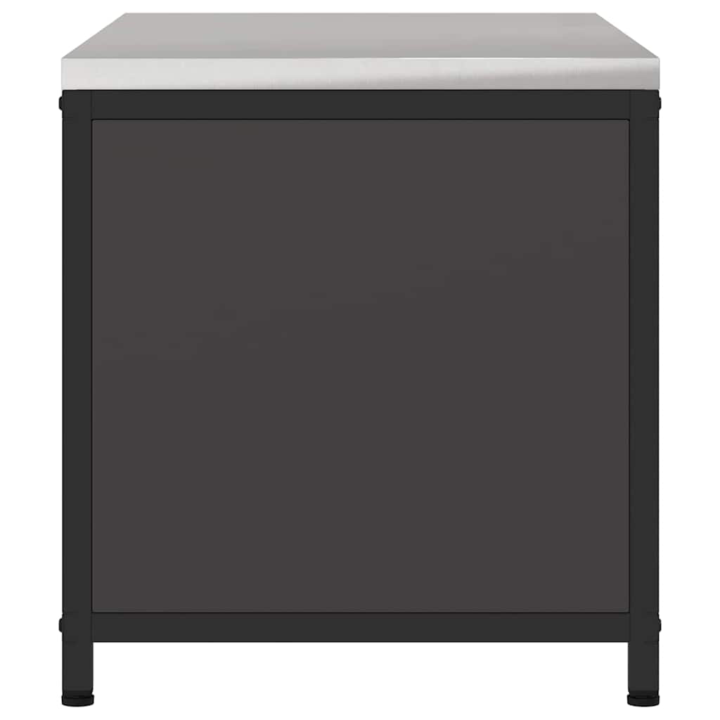 Αποθηκευτικός Χώρος Κουζίνας HATTEM Μαύρο 90 x 50 x 53 εκ