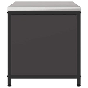 Ντουλάπα Αποθήκευσης Κουζίνας HATTEM Μαύρο 90 x 50 x 53 εκ