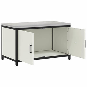 Ντουλάπα Αποθήκευσης Κουζίνας HATTEM Λευκό 90 x 50 x 53 εκ