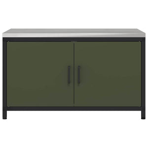 Ντουλάπα Αποθήκευσης Κουζίνας HATTEM Λαδί 90 x 50 x 53 εκ