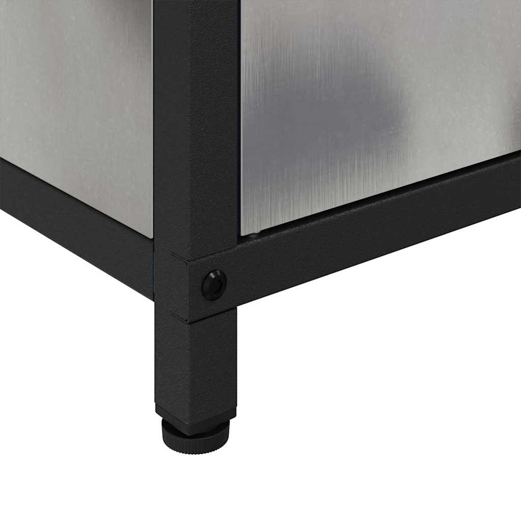 Αποθηκευτικός Χώρος Κουζίνας HATTEM Ασημί 90 x 50 x 53 εκ