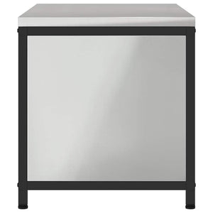 Ντουλάπα Αποθήκευσης Κουζίνας HATTEM Ασημί 90 x 50 x 53 εκ