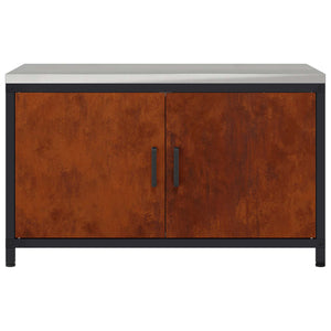 Ντουλάπα Αποθήκευσης Κουζίνας HATTEM Σκ rusty 90 x 50 x 53 εκ