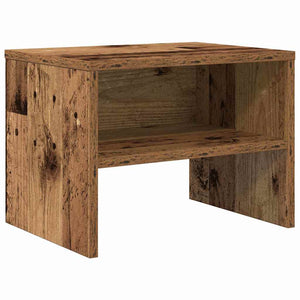 Κομοδίνο 2 pcs Παλαιό ξύλο 40 x 40 x 30 cm Επεξεργασμένο ξύλο - Pakobazaar