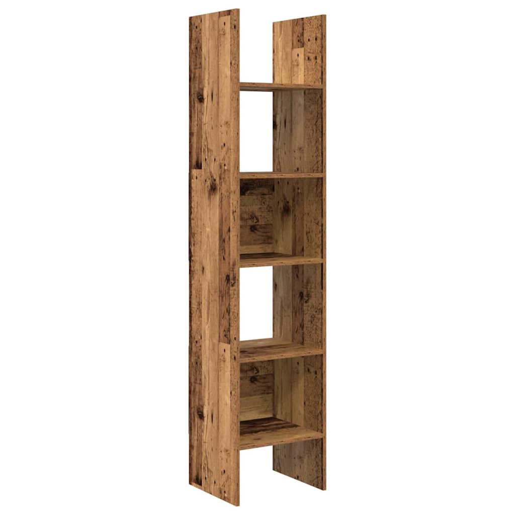 Βιβλιοθήκη Παλιό ξύλο 40 x 35 x 180 εκ. Επεξεργασμένο ξύλο