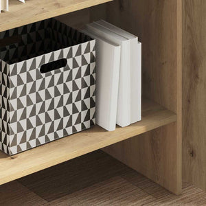 Βιβλιοθήκη 5 επίπεδα 60 x 35 x 180 εκατοστά Επεξεργασμένο Ξύλο