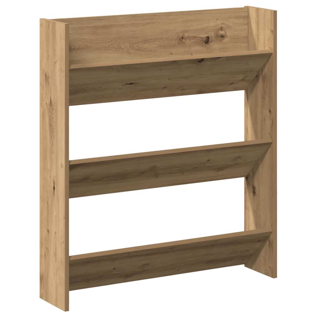 Ντουλάπα Παπουτσιών με ράφι 2 pcs Artisan Oak 85 x 18 x 90 εκ. - Pakobazaar
