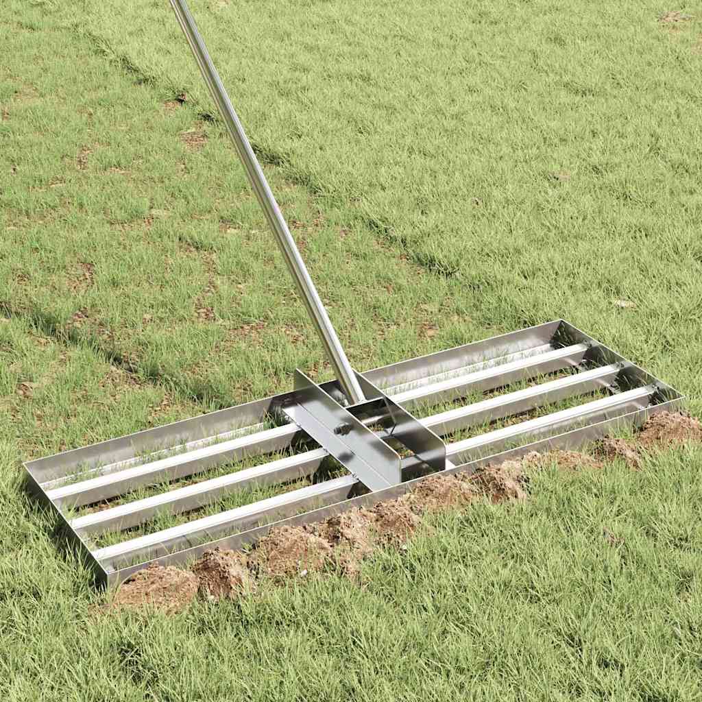 Κουρέας Κήπου Ασημί 75 x 25 x 200 εκ Ανοξείδωτο ατσάλι - Pakobazaar
