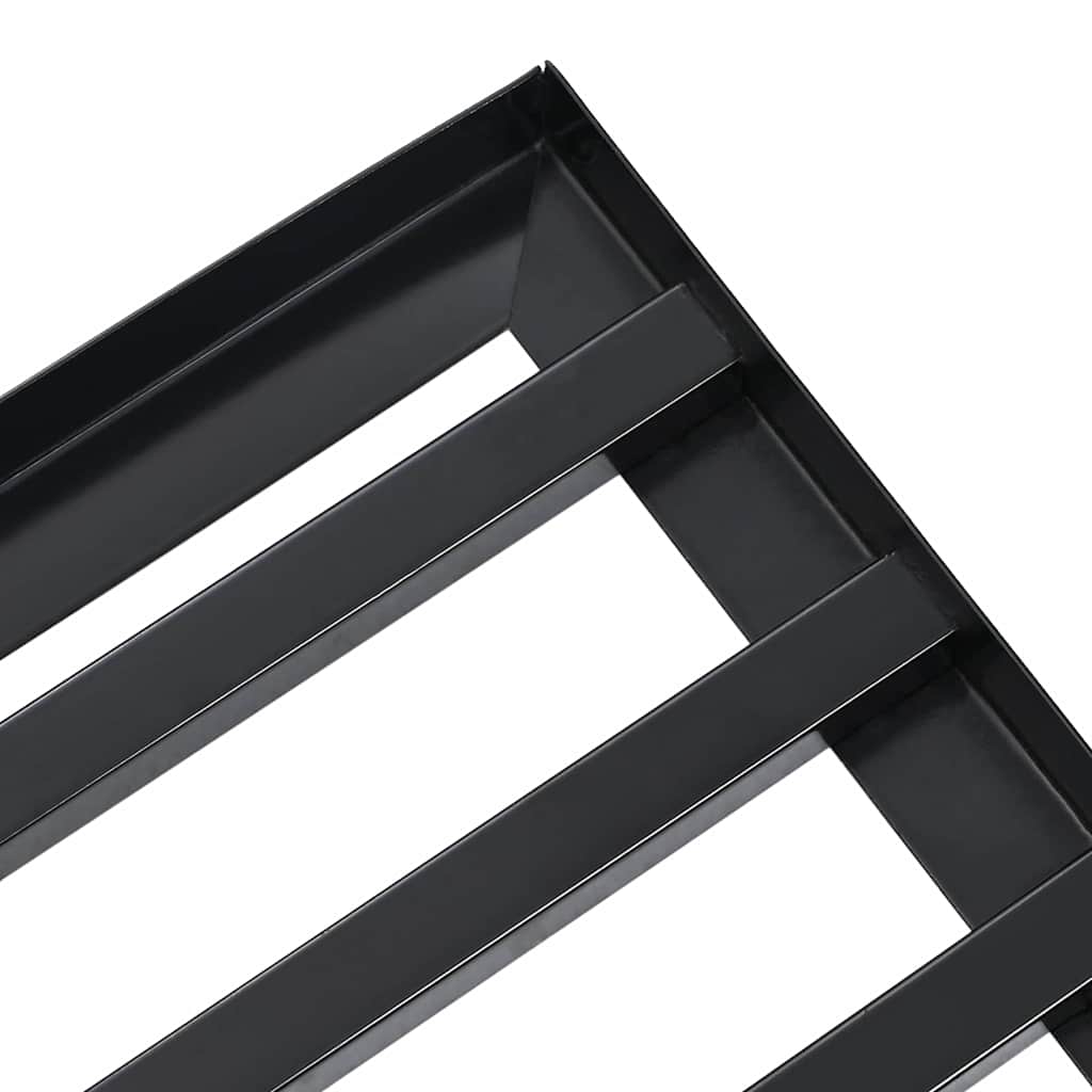 Αντάπτορας για Γκαζόν Μαύρο Χάλυβας με επίστρωση πούδρας - Pakobazaar