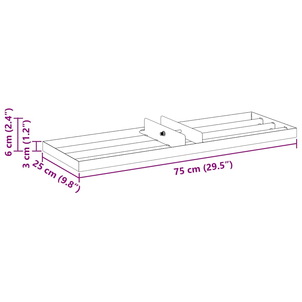 Αντάπτορας για Γκαζόν Μαύρο Χάλυβας με επίστρωση πούδρας - Pakobazaar