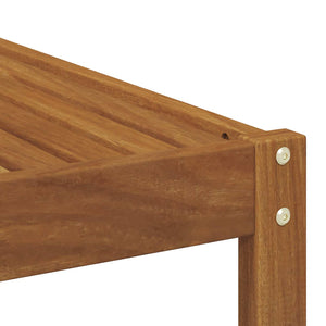 Σειρά Καναπέ Εξωτερικού 8 τμχ. Φυσικό Στερεό Ξύλο Ακακίας