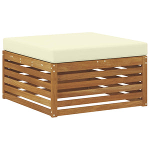 Σετ Καναπέ με μαξιλάρι 6 pcs Στερεό Ξύλο Ακακίας - Pakobazaar