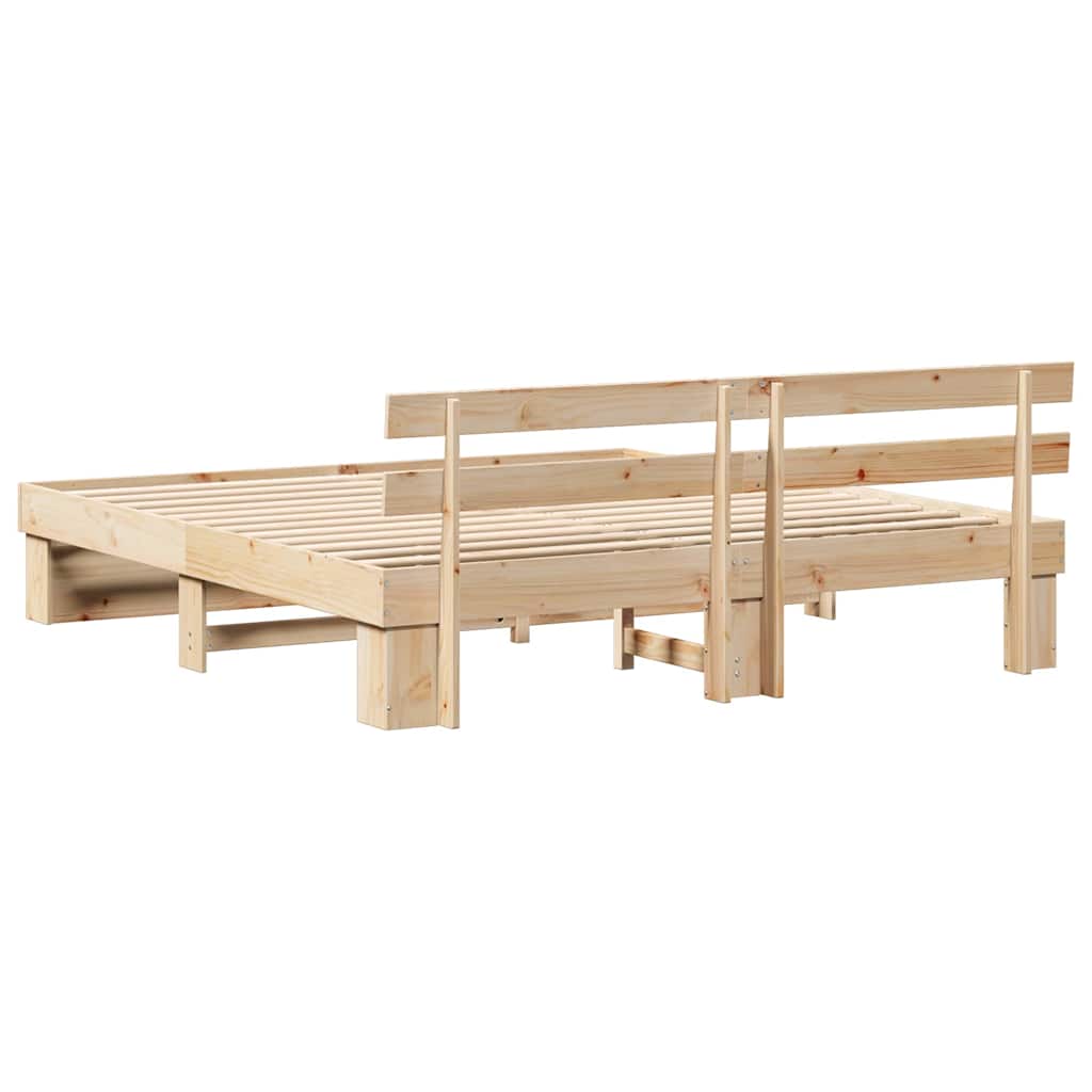 Σκελετός κρεβατιού από πεύκο 180 x 200 cm