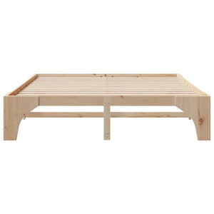 Σκελετός Κρεβατιού Καφέ 180 x 200 cm Στερεά ξυλεία πεύκου - Pakobazaar