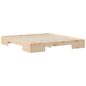Σκελετός Κρεβατιού Καφέ 200 x 200 cm - Pakobazaar