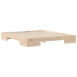 Σκελετός Κρεβατιού Καφέ 200 x 200 cm - Pakobazaar