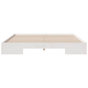 Σκελετός Κρεβατιού Λευκό 200 x 200 cm - Pakobazaar