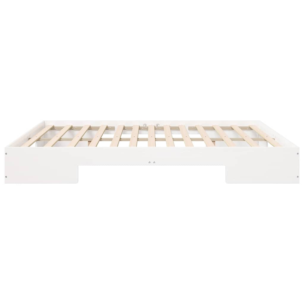 Σκελετός Κρεβατιού Λευκό 200 x 200 cm - Pakobazaar