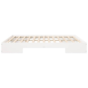 Σκελετός Κρεβατιού Λευκό 200 x 200 cm - Pakobazaar