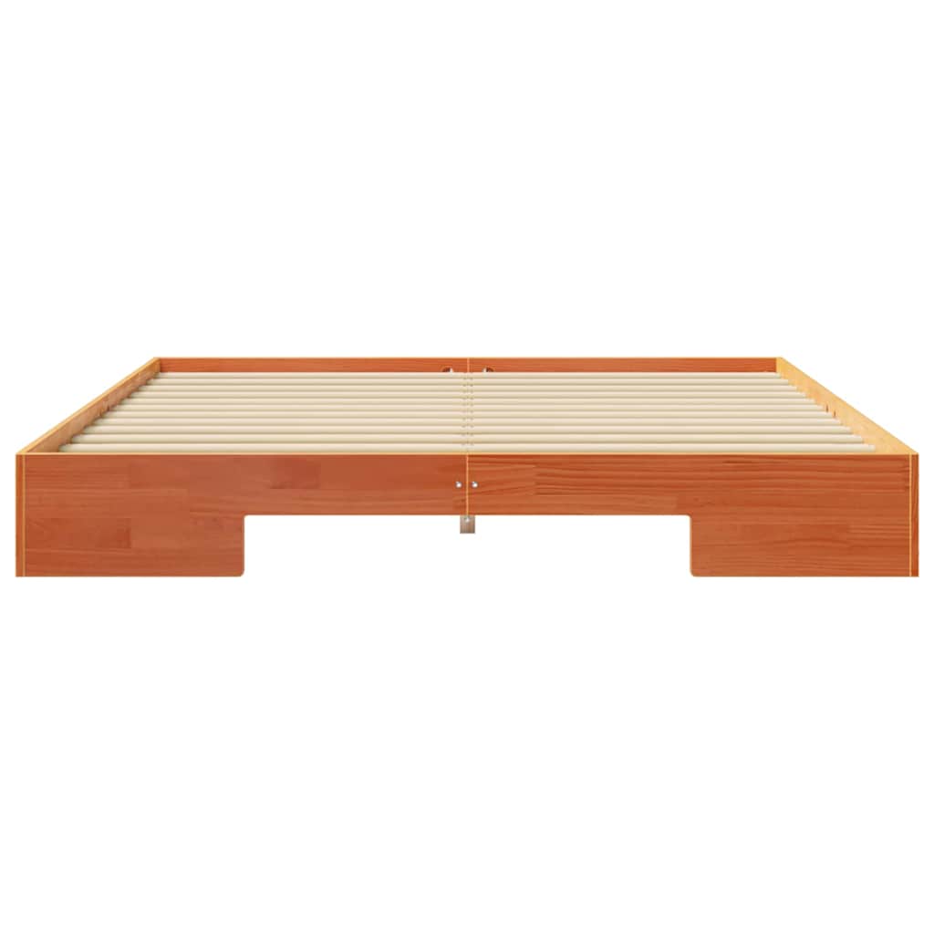 Σκελετός Κρεβατιού Καφέ 200 x 200 cm - Pakobazaar