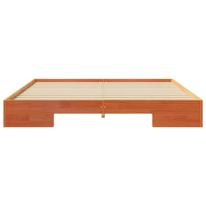 Σκελετός Κρεβατιού Καφέ 200 x 200 cm - Pakobazaar