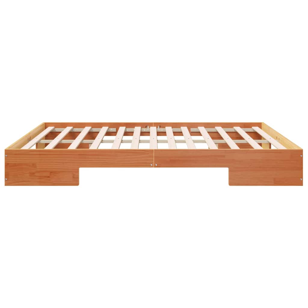 Σκελετός Κρεβατιού Καφέ 200 x 200 cm - Pakobazaar