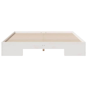 Σκελετός Κρεβατιού Λευκό 160 x 200 cm - Pakobazaar