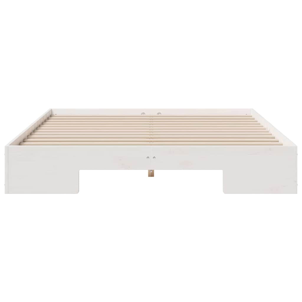 Σκελετός Κρεβατιού Λευκό 150 x 200 cm - Pakobazaar
