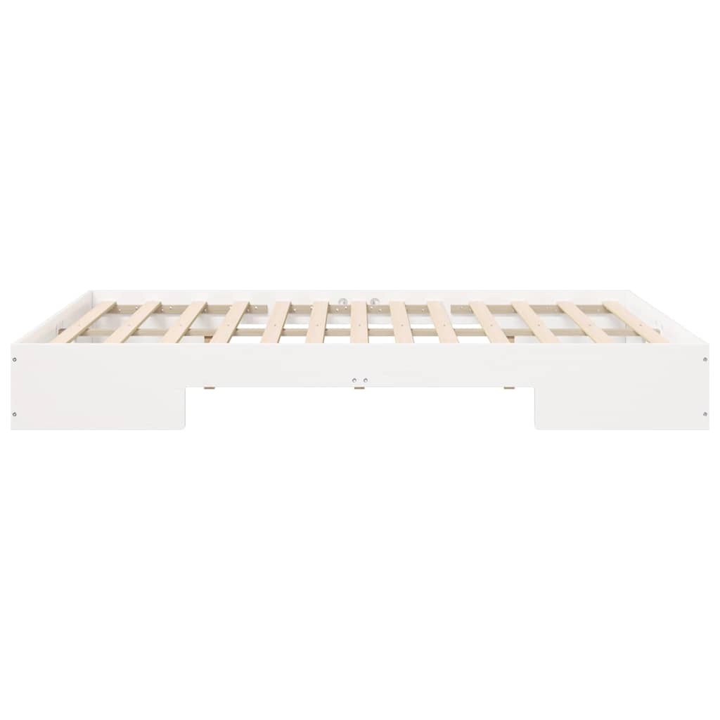 Σκελετός Κρεβατιού Λευκό 150 x 200 cm - Pakobazaar