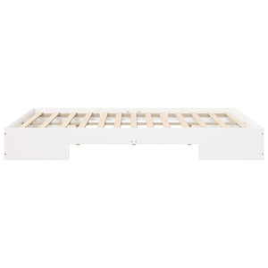 Σκελετός Κρεβατιού Λευκό 150 x 200 cm - Pakobazaar