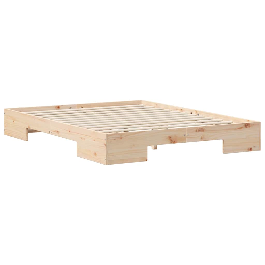 Σκελετός Κρεβατιού Καφέ 140 x 200 cm - Pakobazaar