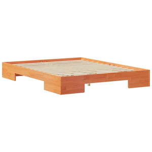 Σκελετός Κρεβατιού Καφέ 140 x 200 cm - Pakobazaar