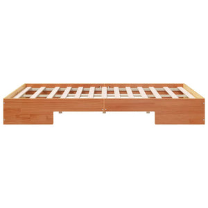 Σκελετός Κρεβατιού Καφέ 120 x 200 cm - Pakobazaar